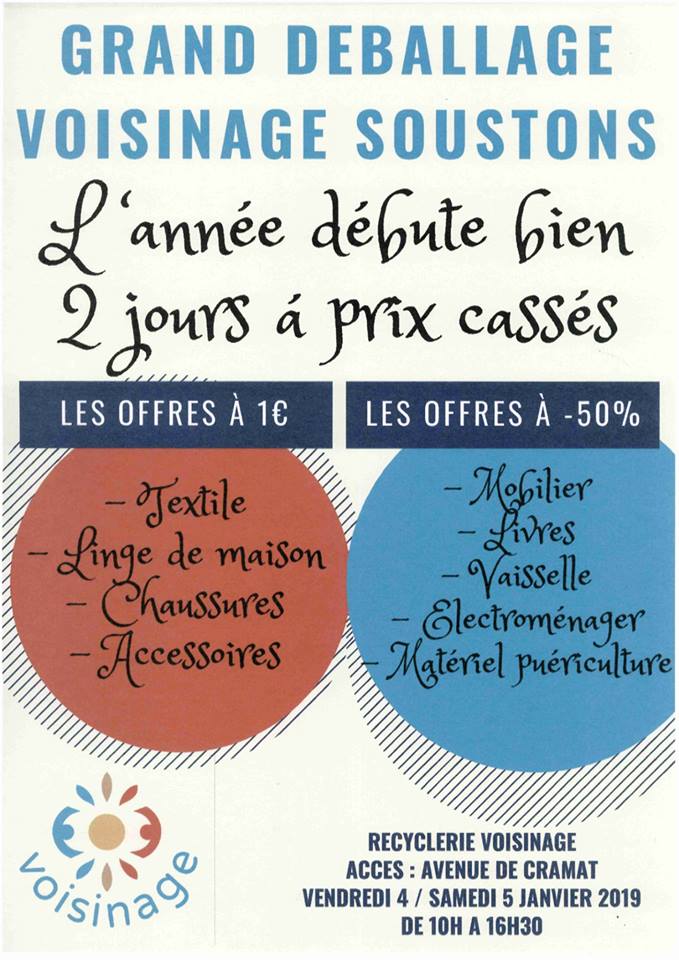 grand déballage soustons