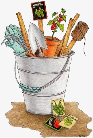 outils de jardin