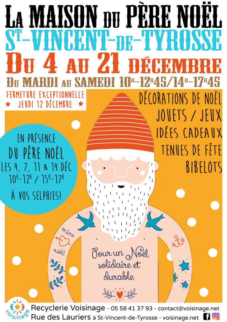 affiche maison de noel 2019