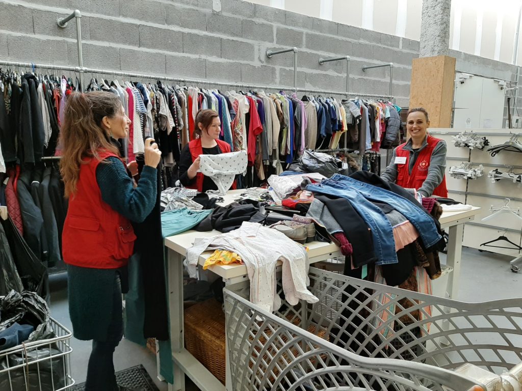 Tri textile Recyclerie Voisinage